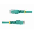 thumbnail image 3 of StarTech.com 35ft CAT6 Ethernet Cable, 10 Gigabit Molded RJ45 650MHz 100W PoE Patch Cord, CAT 6 10GbE UTP Network Cable with Strain Relief, Green, Fluke Tested/Wiring is UL Certified/TIA - Category 6 - 24AWG (C6PATCH35GN) - Patch cable - RJ-45 (M) to RJ-45 (M) - 35 ft - UTP - CAT 6 - molded - green, 3 of 4