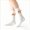 White, variant on iHPH7 Ladies Socks for Women Cotton Crew Socks for Women Gym Socks Women Athletic Socks Women Casual Socks Above Ankle Socks Women Gray One Size