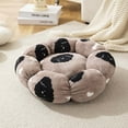 thumbnail image 4 of Up to 40% Off HDWUEN Pet Bed for Indoor Cat and Dog Warm Fleece Round Calming Dog Bed,23.6" Sleeping Bed for Pussies Doggies, 4 of 4
