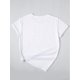 thumbnail image 2 of Valentine's Day Print T-shirt, Casual Short Sleeve Crew Neck Top For Spring & Summer, Women's ClothiCamisetas para mujer, lindas camisetas con estampado gráfico, de manga corta, estilo casual, para ve, 2 of 6