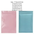 thumbnail image 2 of 100 Pieces Aluminum Foil Ziplock Bags Various Pouches Size Zip Lock Packaging Reusable Heat Seal Coffee Bean Food Pack Pink 12*18CM, 2 of 6