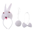 thumbnail image 2 of Disfraz de Conejo para Niños Sunnimix Diadema Oreja Vestido Elegante Rosa, 2 of 8