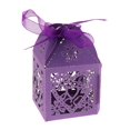 thumbnail image 2 of 50 Cajas de Caramelos Colco con Huecos de Decoración de Cintas Color Morado, 2 of 8