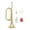 Style A, variant on LeeQinersw Trumpet Brass Musical Instrument for Stage Performance Kids Advanced Student Style B