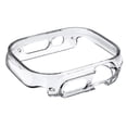 thumbnail image 1 of Cubierta de marco de parachoques de reloj inteligente duro para Apple Watch Ultra 49 mm (transparente) PC blanca Hugtrwg Para estrenar, 1 of 7