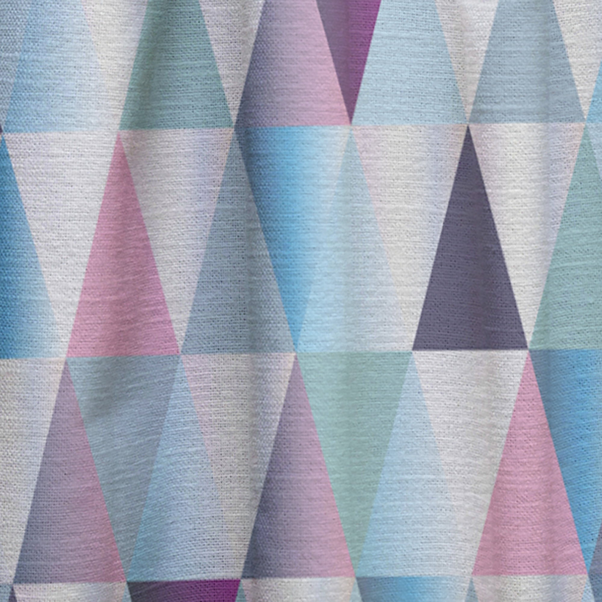Designart 'Triangular Shapes Colourfields XIII' Modern Curtain Panel