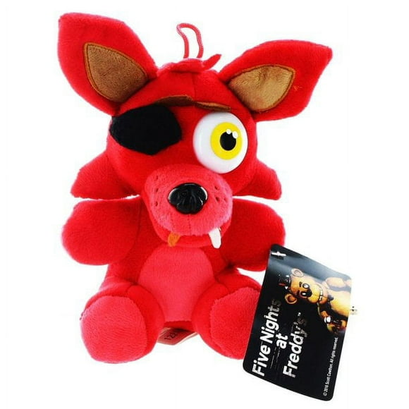 7inch Plushies Fazbear Plush Toys Five Nights at Freddy's Nightmare Bonnie Lolbit Mangle Foxy Chica Golden Freddy Springtrap Soft Stuffed Animals Dolls for Kids Gifts (Old Red Foxy)