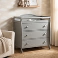 thumbnail image 6 of Furnibear Multi-Tier Infant Changing Table with Shelves, Gray, 6 of 11