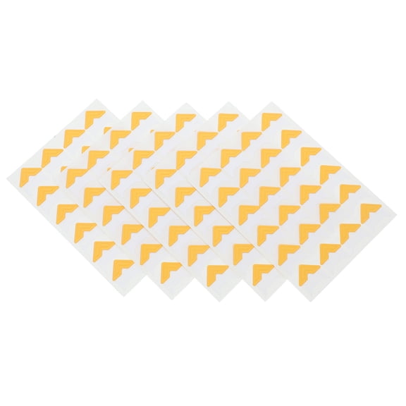 SWETRACE 120Pcs Self Adhesive Golden Photo Corners for Scrapbooking and DIY Albums