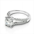thumbnail image 5 of 2.32 Ct Round Diamond Wedding Rings for her Solid 950 Platinum, 5 of 8