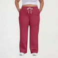 thumbnail image 2 of Sweatpants Women Sevevn Women's Plus Size Sweatpants Drawstring Wide Leg Baggy Sweat Pants with Pockets, 2 of 5