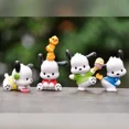 thumbnail image 3 of 5PCS Sanrio Cartoon Dolls Model Cinnamoroll Anime Action Figures Dolls Acrylic Model Desktop Decoration Collection Birthday Gift, 3 of 4