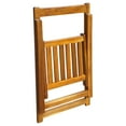 thumbnail image 3 of vidaXL Folding Garden Chairs 2 pcs Solid Acacia Wood, 3 of 4