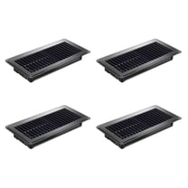 4pcs Floor Register 4x10Inch,Heavy Duty Floor Vents,Heat Air Vent Covers,Floor Vent Covers for Heater Floor Register A