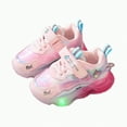 thumbnail image 3 of Xudanell Baby Sneakers Toddler Light up Shoes Led Platform Sneakers Walking Slip on Boys Tennis Shoes Casual Wear, 3 of 9