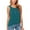 Green, variant on Fnooota Women's Cotton Tank Tops, V-Neck Casual Sleeveless Summer Shirts Blue Size 2XL