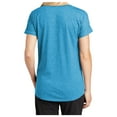 thumbnail image 2 of Yellow Rooster Womens PosiCharge Tri-Blend Wicking Dolman Tee Pond Blue Heather 4XL, 2 of 6