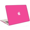 thumbnail image 2 of Mosiso Laptop Protective Cover Case for MacBook Air 13'' No Touch ID (Models: A1369 and A1466 2010-2017),Rose-Red, 2 of 4