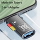 thumbnail image 5 of Likrtyny Lector tarjetas 2 en 1 5 Gbps OTG Type-C a USB 3.0 Lector tarjetas TF para iPhone (negro), 5 of 9