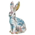 thumbnail image 2 of Life Size Animal Statues Home Decor Rabbit Figurine Modern Style Decorative Ornaments For Living Room, Bedroom, Office Desktop, Cabinets Sitting, 2 of 7
