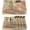 Vintage London, variant on Vintage London Placemats Set of 4 Rectangle Table Mats Washable Heat-Resistant Place Mat for Kitchen Dining Table Decor Indoor Outdoor