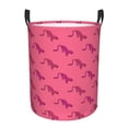 thumbnail image 6 of Picia Leopard Print Large Laundry Basket, Waterproof, Freestanding Laundry Hamper, Collapsible Tall Clothes Hamper with Extended Handles-Medium, 6 of 8