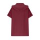 thumbnail image 5 of Camisa corta con solapa y botones para mujer, manga corta, color liso, top informal de playa con bolsillo, ligera y transpirable, 5 of 6