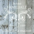 thumbnail image 2 of Hogan, Melody 12x12 White Modern Wood Framed Museum Art Print Titled - French Farmhouse 1, 2 of 4