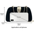 thumbnail image 2 of Women Clutch Bag Evening bag Fringed Evening Handbag,Lady Party Wedding Clutch Purse Chain Shoulder Cross Body Bag, 2 of 5