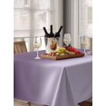 thumbnail image 6 of Purple Gradient Table Cloth 52x70 Inch Rectangle, Simple Color Gradient Abstract Art Waterproof Tablecloth Washable Table Cover for Party Picnic Dinner Decor, 6 of 9