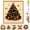 Craft Kits#161, variant on DIY Christmas Pearl Diamond Painting Art Kit with Frame, 3D Beginner-Friendly Hanging Pearl Art Craft, Gemstone Diamond Dots Kit for Adults Home Wall Decoration