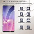 thumbnail image 2 of 【3-PACK】 Designed for Samsung Galaxy S10 Screen Protector Case Friendly, 3D Curved, Screen Protector Galaxy S10 Tempered Glass cell Phone Film HD Clear, 2 of 5