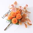 thumbnail image 4 of Artificial Flowers Set, Fake Silk Hydrangea Bouquet Chrysanthemum DecorPlastic Flower Arrangements Bouquet Decorations for Weddings Home, 4 of 8