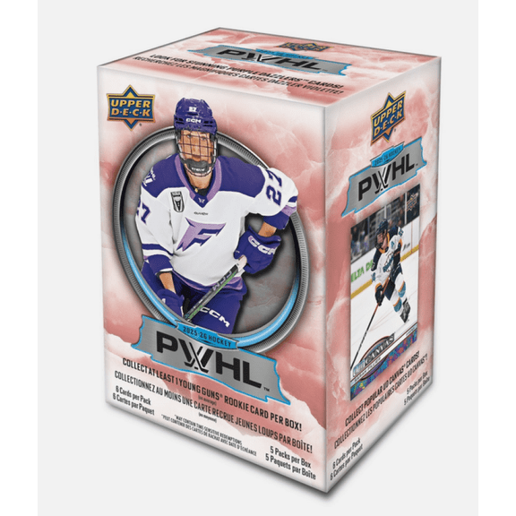 2025-26 UPPER DECK PWHL Women's Hockey League Factory Sealed Blaster Box 36 Cards