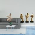 thumbnail image 2 of Figuras de payasos,Estatua de payaso,escultura,adorno de mesa,Colección de estatuillas de payasos adorables,Estatuas de pensadores,Estatuas de pensadores,esculturas de arte abstracto para mesa, 2 of 8