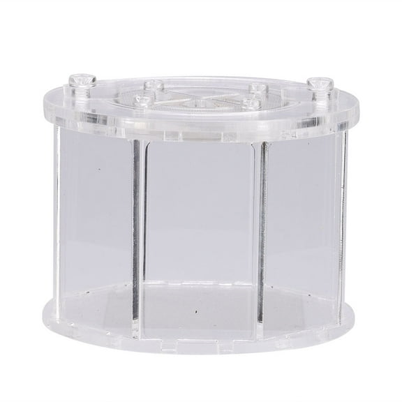 Transparent Acrylic Reptile Spider Insect Live Food Breeding Box Viewing  Case