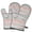 Pioneer Flower Floral-1, variant on Pioneer Flower Floral Print Pattern Oven Mitt 2-Pack Set, Heat Resistant Kitchen Gloves, 7.7" X 12"
