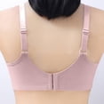 thumbnail image 4 of Wdfiry Plus Size Wirefree Bras for Women Full Coverage Soft Support Bralettes Embroidery Light Breathable Push Up Everyday Bra, 4 of 6