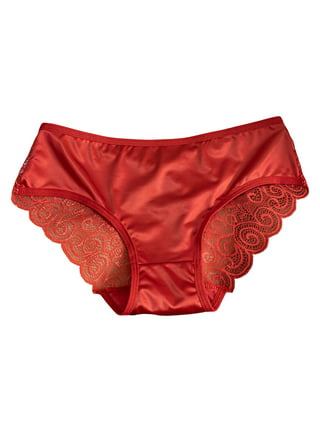 Red Satin Panties