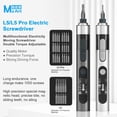 thumbnail image 2 of L5 Pro Electric Screwdriver Intelligent avec Réglage Double du Couple Forte Adsorption Magnétique Bits Adaptés aux Appareils Ménagers et Outil de Réparation de Démontage de Téléphone Mobile, 2 of 9