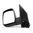 thumbnail image 3 of For GMC Savana 1500 2003 04 05 06 2007 Door Mirror Driver Side | Power | Heated | Textured Black | Replacement For 15937984 | GM1320283, 3 of 9