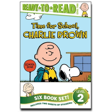 Peanuts Ready-to-Read Value Pack : Time for School, Charlie Brown; Make a Trade, Charlie Brown!; Lucy Knows Best; Linus Gets Glasses; Snoopy and Woodstock; Snoopy, First Beagle on the (The Best Time To Get Pregnant With Twins)