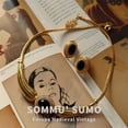 thumbnail image 2 of Vintage Canadian D Brand Choker Necklace, Signature Collarbone Chain, 2 of 7