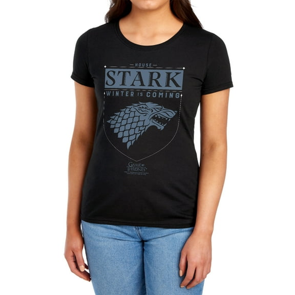 Game of Thrones House Stark Sigil Women's T Shirt, House Stark Sigil, Small