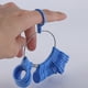 thumbnail image 5 of Eigraketly Medidor de anillo, medidor de tamaño de anillo de plástico, herramienta de medición de tamaño de mano portátil, suministros de joyería Medidores de medidas dimensionales Eigraketly TO000227-00, 5 of 6