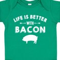 thumbnail image 4 of Inktastic Life's Better with Bacon Boys or Girls Baby Bodysuit, 4 of 5