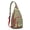 Red-9, variant on Zen Folk Art Sling Bag - Traditional Mandala Print Crossbody Backpack (Mystic Symbol Shoulder Pack)