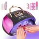 thumbnail image 2 of Lámpara LED UV para uñas MUSERAY de 256 W de alta potencia con 4 temporizadores, 2 of 7