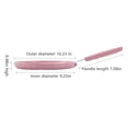 thumbnail image 6 of Tssuoun Aluminium Women Non-stick Frying Pan Reusable Washable Wood Handle Round Odorless Household Kitchen Pot Cooker Cookware 26cm, 6 of 6