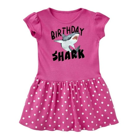 

Inktastic Birthday Shark Gift Baby Girl Dress